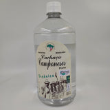 CACHAÇA ORGÂNICA CAMPONESES -  PRATA  1 LITRO (garrafa pet)
