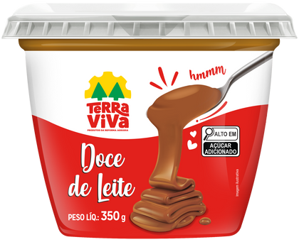 DOCE DE LEITE TERRA VIVA 350G