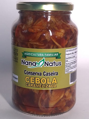 CONSERVA CASEIRA DE CEBOLA CARAMELIZADA NANA NATUS 300G