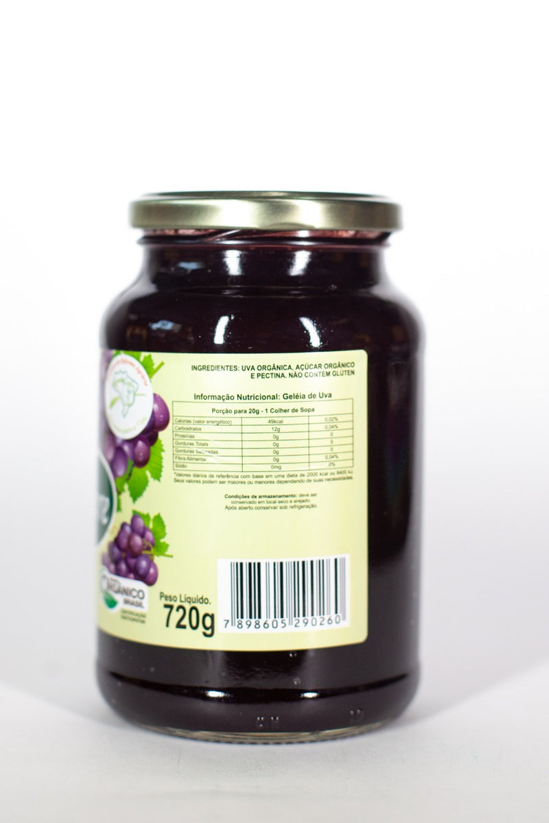 kit geleia de uva orgânica 300g