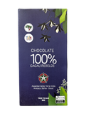 Chocolate 100% Cacau Rebelde - Zero açúcar e zero lactose - 80g - da Reforma Agrária Popular, Assentamento Terra Vista, Bahia