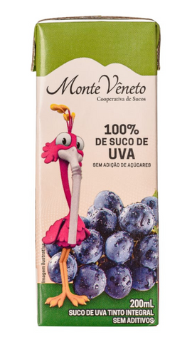 Suco de Uva Integral - Monte Vêneto - 200ml