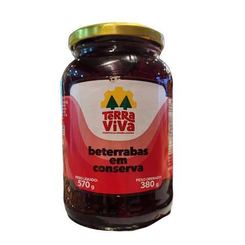 BETERRABAS EM CONSERVA TERRA VIVA - 570G
