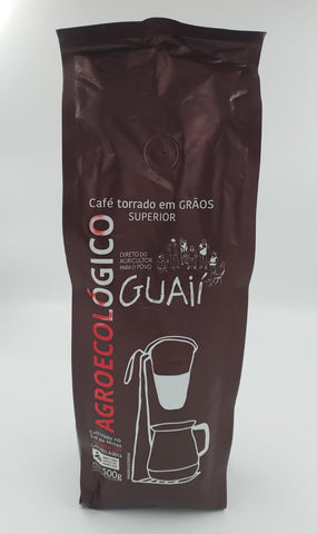 CAFE GUAI SUPERIOR AGROECOLOGICO GRÃOS 500G