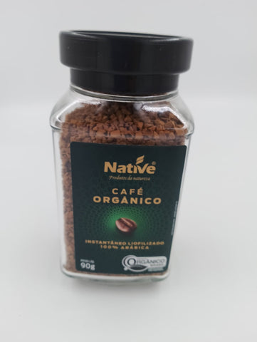 CAFE SOLUVEL ORGANICO NATIVE 90G