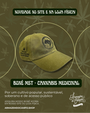 LANÇAMENTO BONÉ MST CANNABIS MEDICINAL POR UM CULTIVO POPULAR E SUSTENTÁVEL