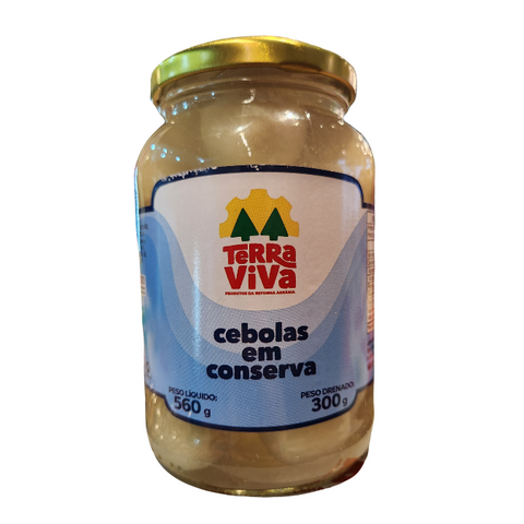 CEBOLAS EM CONSERVA TERRA VIVA - 560g