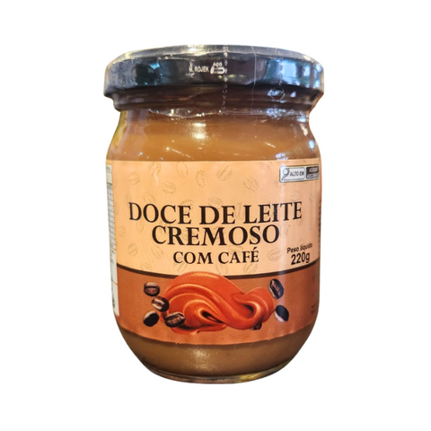 DOCE DE LEITE CREMOSO COM CAFÉ COOPERMATAS - 220g