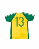 CAMISETA AMARELINHA LULA E MST 100% POLIÉSTER P