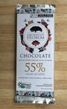 CHOCOLATE 55% CACAU AO LEITE ORGANICOS DEORUM 80G