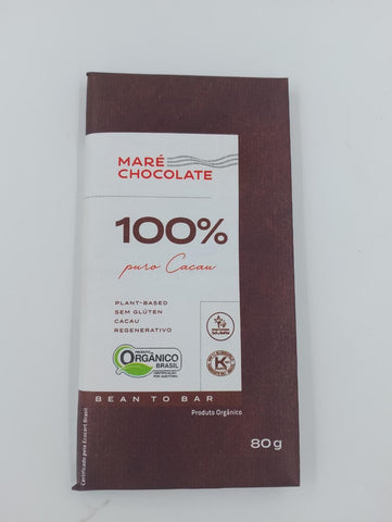 MARE CHOCOLATE  100% PURO CHOCOLATE 80G