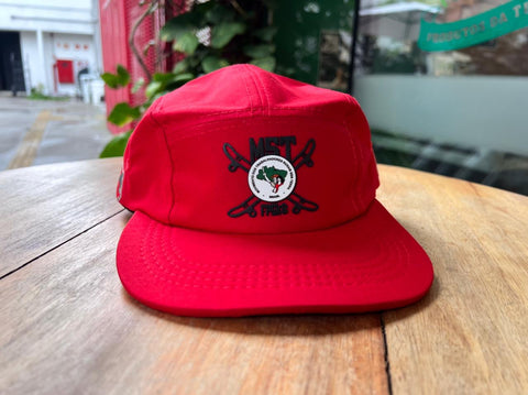 BONÉ MOVIMENTO RADICAL VERMELHO - FEDERAÇÃO PAULISTA DE SKATE + MST