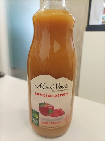 SUCO DE MAÇA E ACEROLA MONTE VENETO 1L