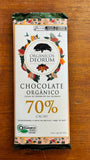CHOCOLATE 70% CACAU ORGÂNICOS DEORUM 80G