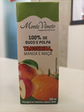 SUCO TANGERINA, MANGA E MACA TETRAPAK MONTE VENETO 1L