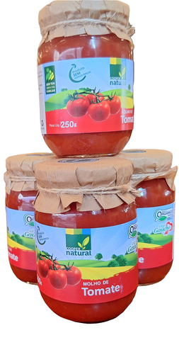 Molho de tomate - Orgânico - 250g