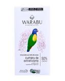 Chocolate WARABU Orgânico 50% Ao Leite De Coco Cumaru De Extrativismo