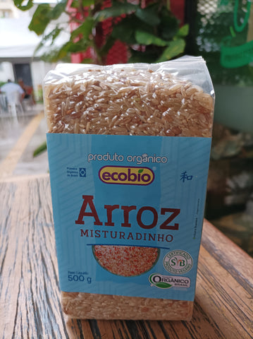 ARROZ MISTURADINHO ORGÂNICO ECOBIO 500G