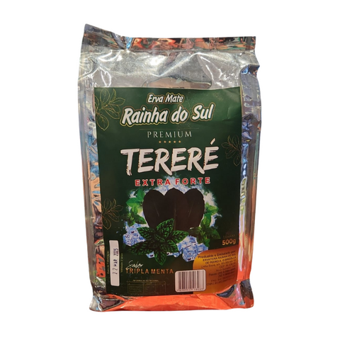 TERERÉ PREMIUM EXTRA FORTE SABOR TRIPLA MENTA RAINHA DO SUL - 500g