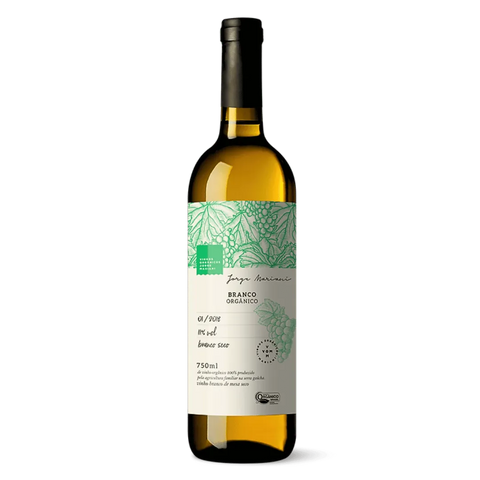 VINHO BRANCO DE MESA SECO ORG JORGE MARIANI 750ML