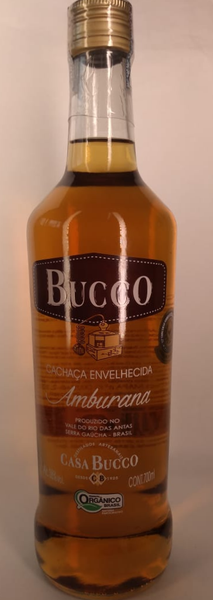 CACHACA ENVELHECIDA EM AMBURANA ORG BUCCO 700ML – Armazem do Campo