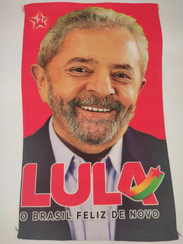 TOALHA DE ROSTO PERSONALIZADA LULA  30 X 50 CM